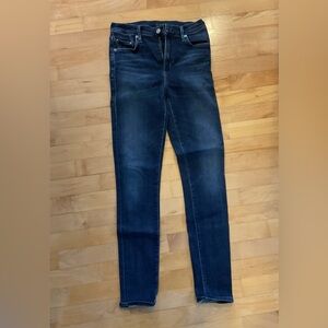 Citizens Of Humanity Rocket Dark Blue Skinny Jeans